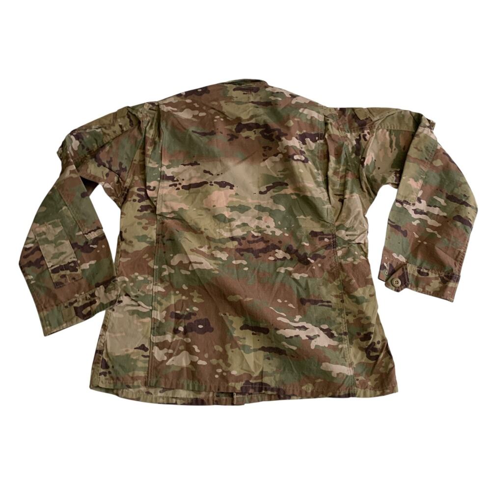 Army Combat Uniform Coat Men's Size M Reg Full Zip Blouse Shirt Coat Brand New - Picture 16 of 16
